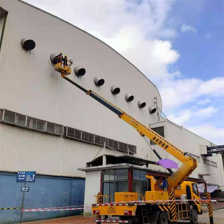 徐州贾汪高空作业车出租服务：专业广告牌安装解决方案